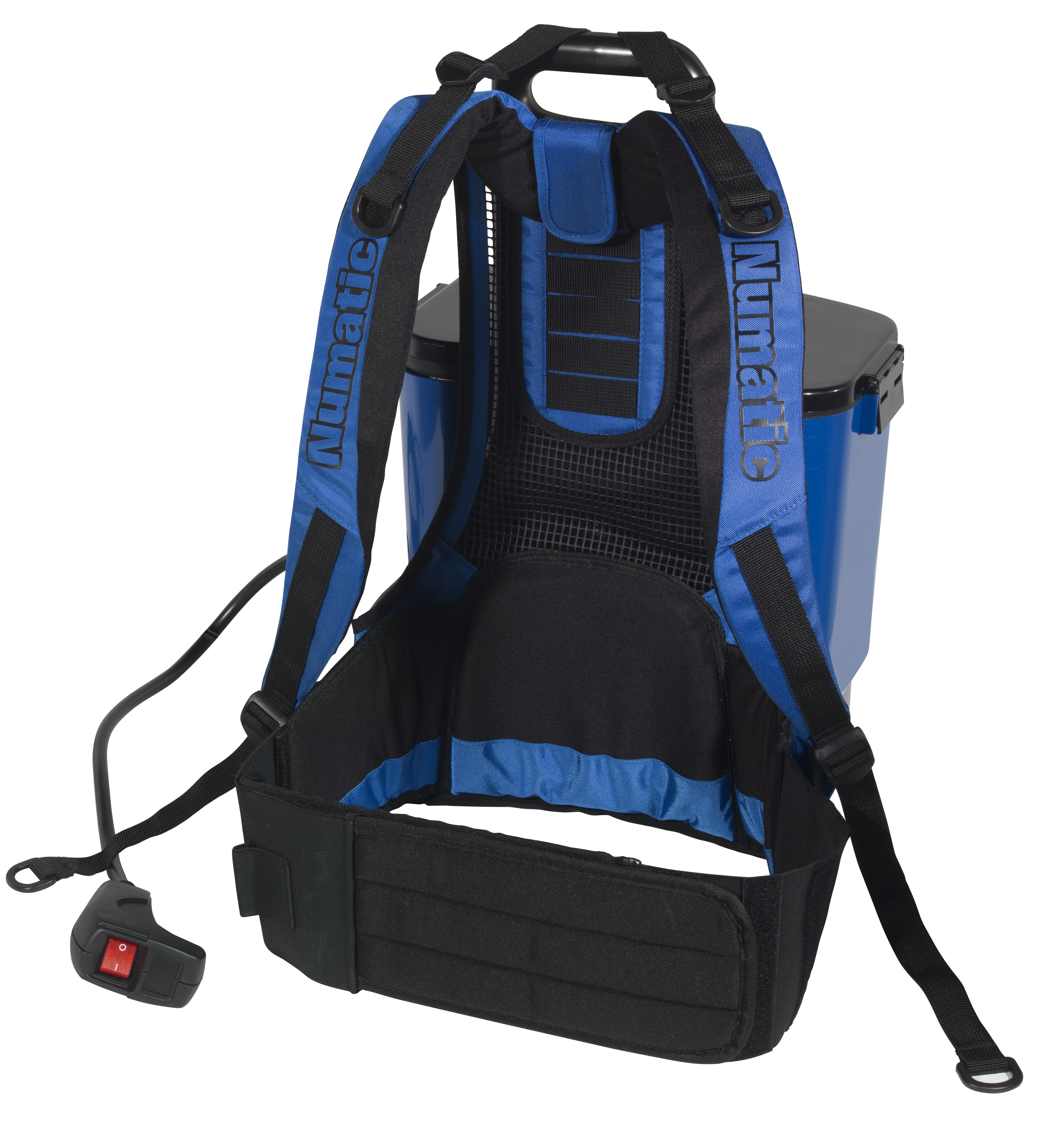 BATTERY BACKPACK VACUUM WITH 2 BATTERIES