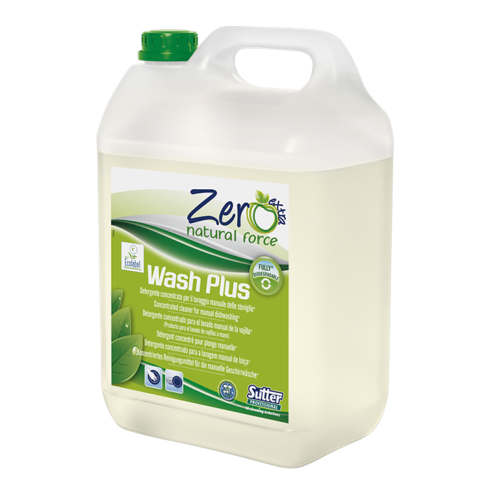 WASH PLUS ECOLABEL DISH SOAP 5 LT