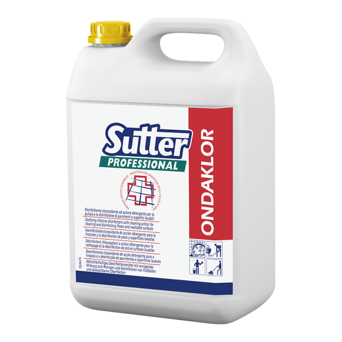 SUTTER ONDAKLOR SURFACE SANITIZER CLEANER 5 LT
