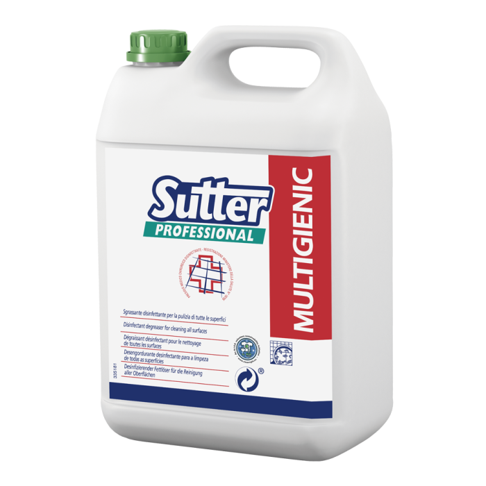 SUTTER MULTIGIENIC SANITIZER DEGREASER 5 LT