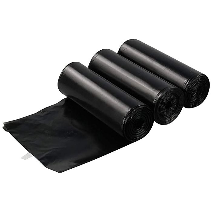 SAC POUBELLE 60 LT NOIR ROULEAU DE 10 SACS 24RLX