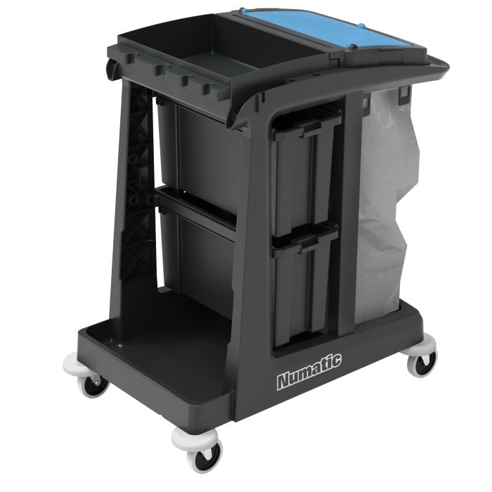 CHARIOT ECOMATIC AVEC TIROIR EM 2 REFLO