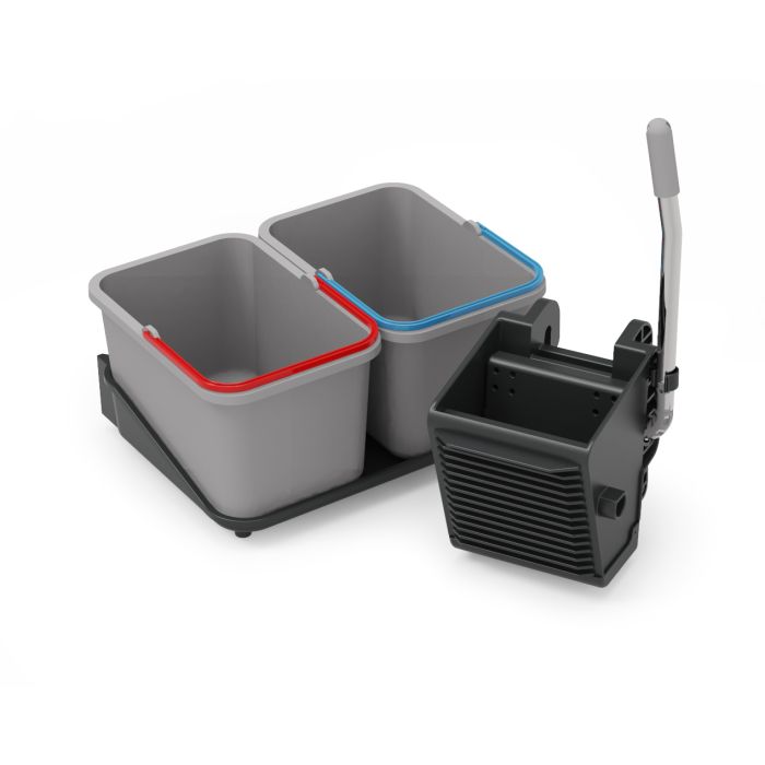 SRK 1 KIT MIT PRESSE, 2 17-LT-EIMERN UND SCHWARZEM BEHÄLTER