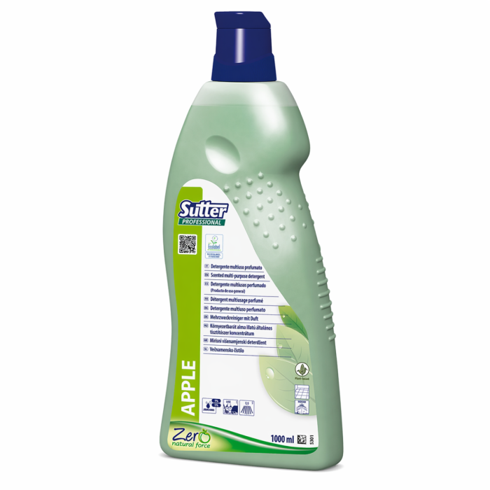 SUTTER ZERO APPLE 1 LT SOL PARFUME ORIGINE VEGETAL ECOLALEL