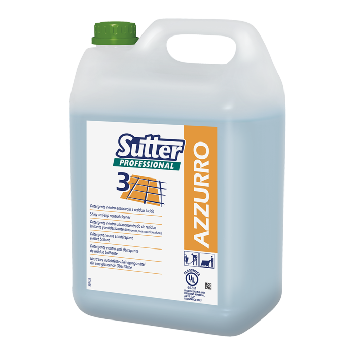SUTTER AZZURRO DETERGENT BRILLANT 5 LT