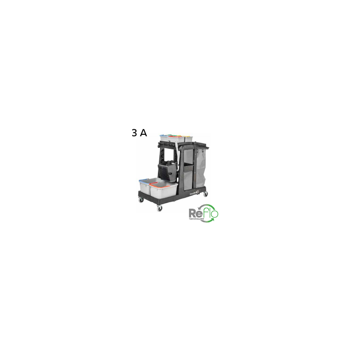 Chariot de nettoyage EcoMatic EM3 A