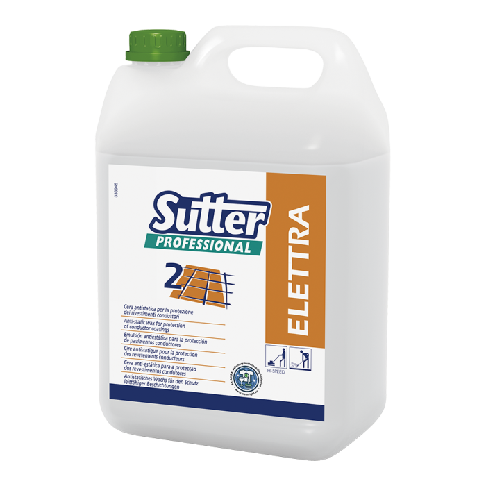 SUTTER ELETRA ANTISTATIC CONDUCTIVE FLOOR WAX 5 LT