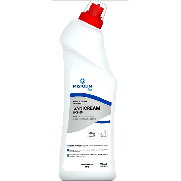 CREME A RECURER SANICREAM MISTOLIN HCL-25 750 ml 