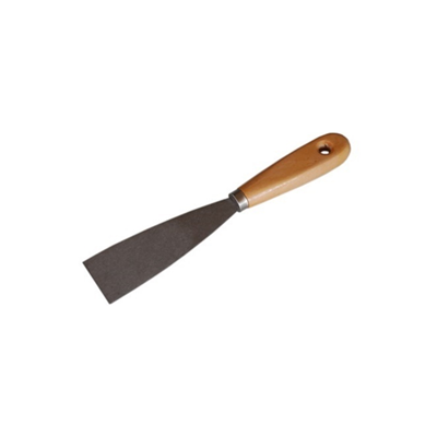 WOODEN HANDLE SPATULA 4 CM