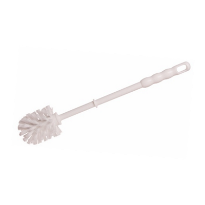WHITE BALL SHAPE TOILET BRUSH 67 MM