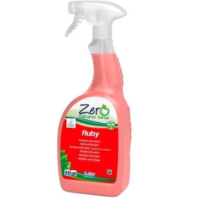 SUTTER ZERO RUBY 750 ML DETERGENT ACIDE ORIGINE VEGETALE