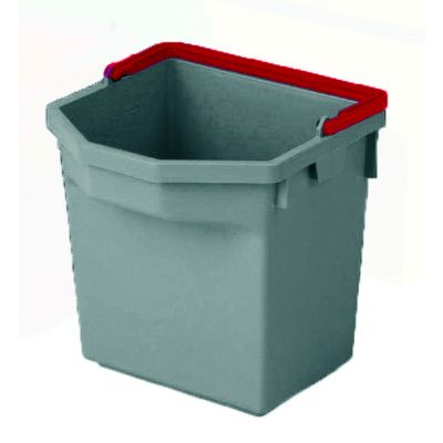 SEAU 5 LT ROUGE POUR CHARIOT