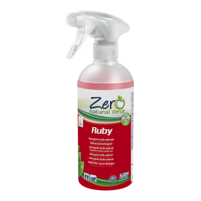 SUTTER ZERO RUBY 500 ML DETERGENT ACIDE ORIGINE VEGETALE