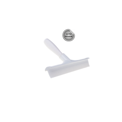 RACLETTE A MAIN MONOBLADE 30 CM BLANCHE