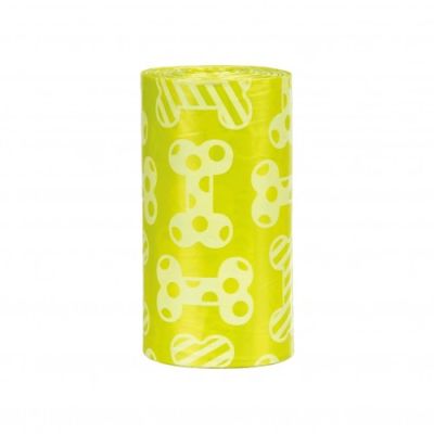 SAC CROTTE DE CHIEN JAUNE GAUFFRE CARTON DE 5000 S
