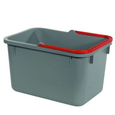 SEAU ROUGE 17 LT POUR CHARIOT SANITAIRE